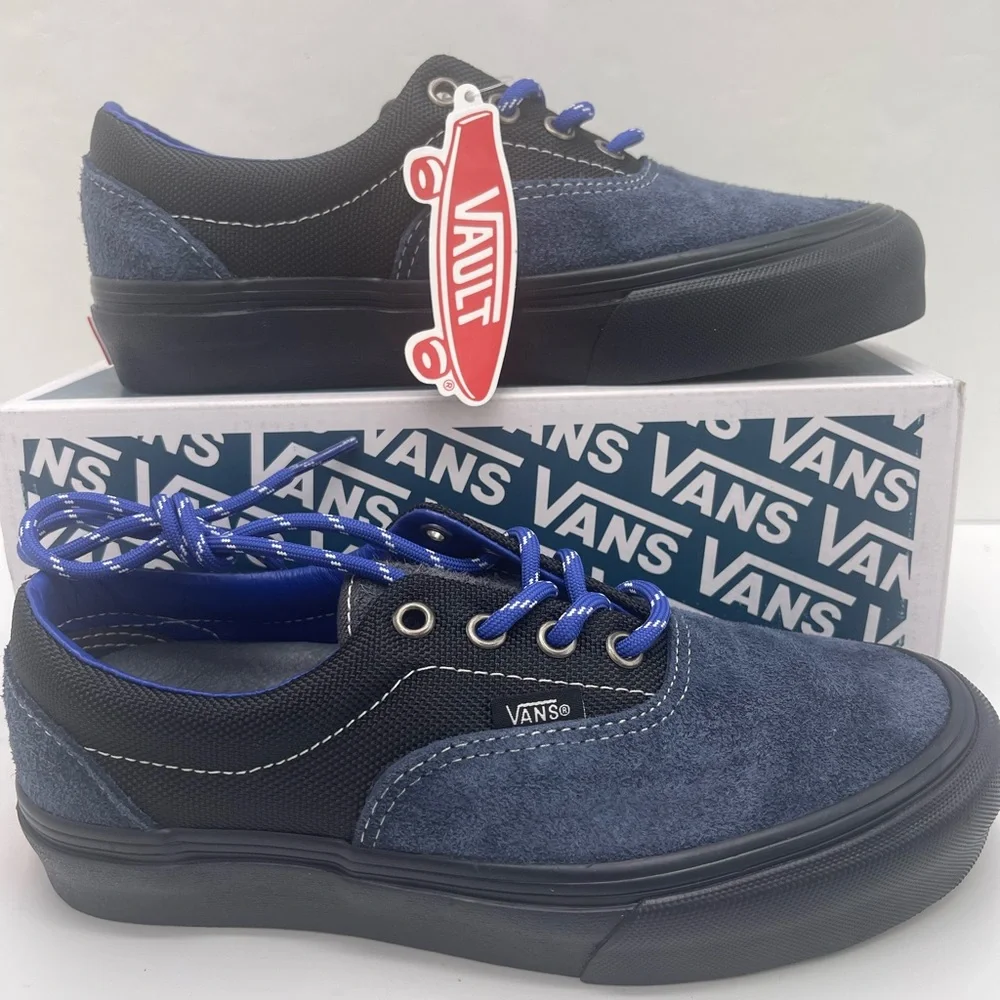 Vans WMNS Era VIt Lx Hiker Dress Blues Sneakers VN0A4BNHLKZ Vault Navy and Black